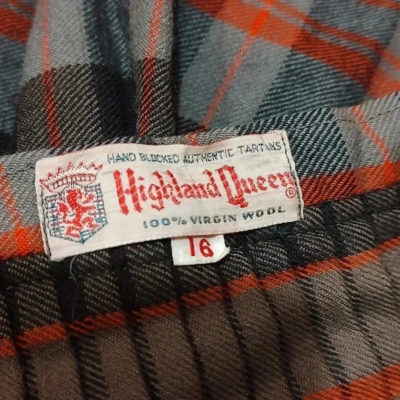 Highland queen wool skirt - Picture 3 of 3